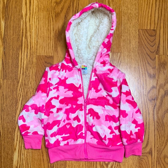 healthtex Other - Girls 2t Pink Fatigue Jacket